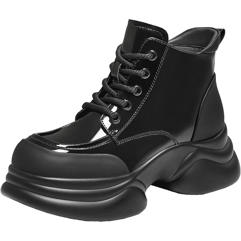 TATA Women s Fashion Martin Boots 38
