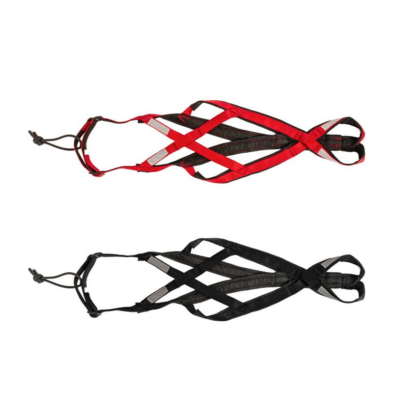 Pet Sledge Harness for Small Large Dogs Reflective Dog Harness Vest Weight Pulling Sledding Harnesses Mushing X Back Chest Strap