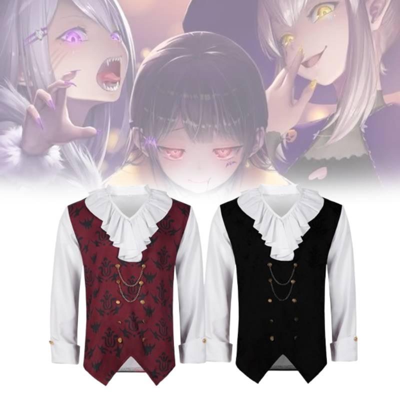 Halloween Men Literary Medieval Vampire Jacket Dress Stage Cosplay Retro Clothes