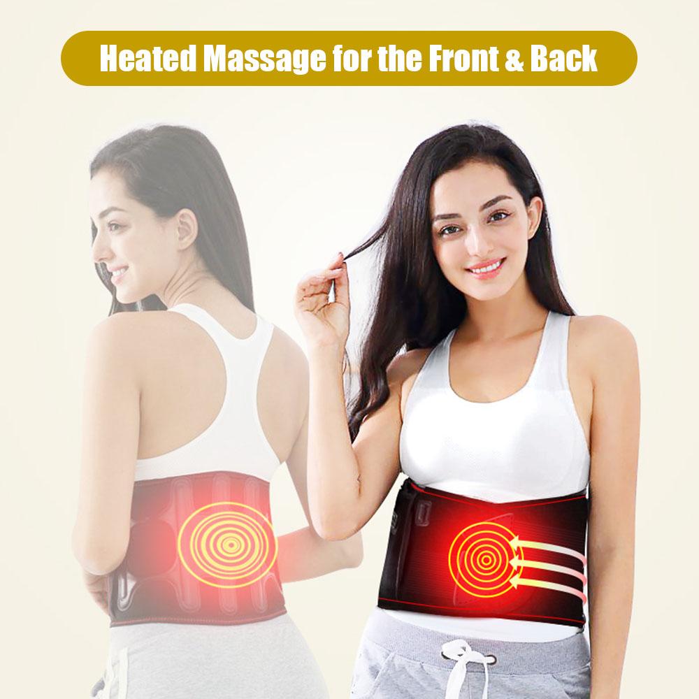 Menstrual Heating Pad for Women Heated Waist Belt for Lower Back Pain Women and Men Lumbar Spine Arthritis Strains Sprains with 3 Heating Levels