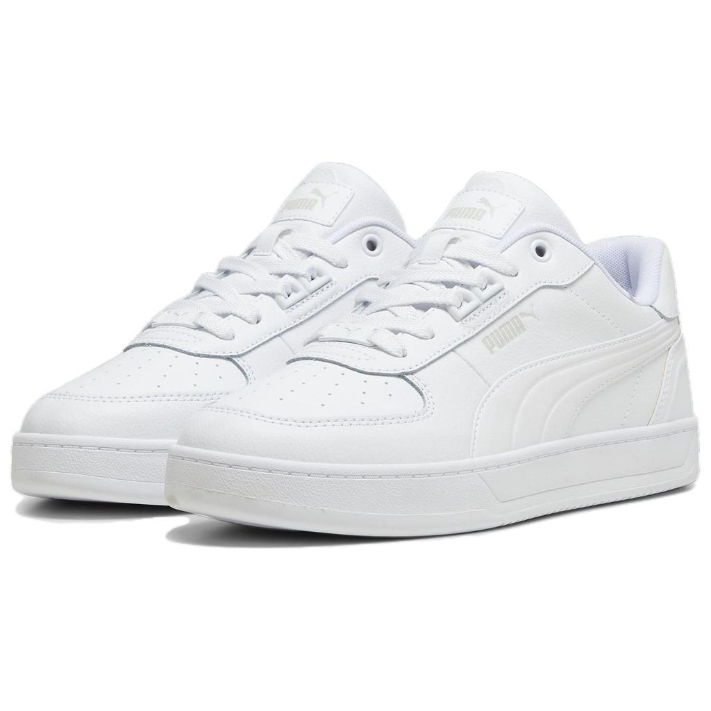 New PUMA Caven 2.0 Anti Slip Wear Resistant Low Top Skateboard Shoes Unisex White 395016-02