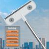 Magic Window Cleaning Brush Pet Hair Removal Tool Retractable Double Rod Scraper for Bathroom Glass Car Window Household Use