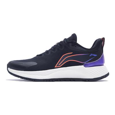 Element Confortable Absorption des Chocs Antidérapant Résistant à l'Usure Rebond Chaussures de Course Basses Baskets Homme Noir Orange Violet ARHS007-8