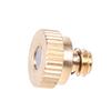 Low Pressure Atomizing Misting Brass Nozzle Cooling Water Fog Sprayer System for Garden Watering Adjustable Water