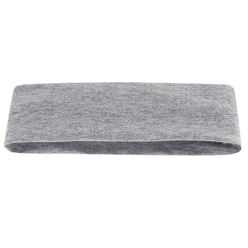 Fascia per Capelli in Cotone Elasticizzato Fasce alla Moda per Donne Uomini Monocolore Corsa Fitness Yoga Fasce per Capelli Elastiche Accessori per Capelli per Trucco