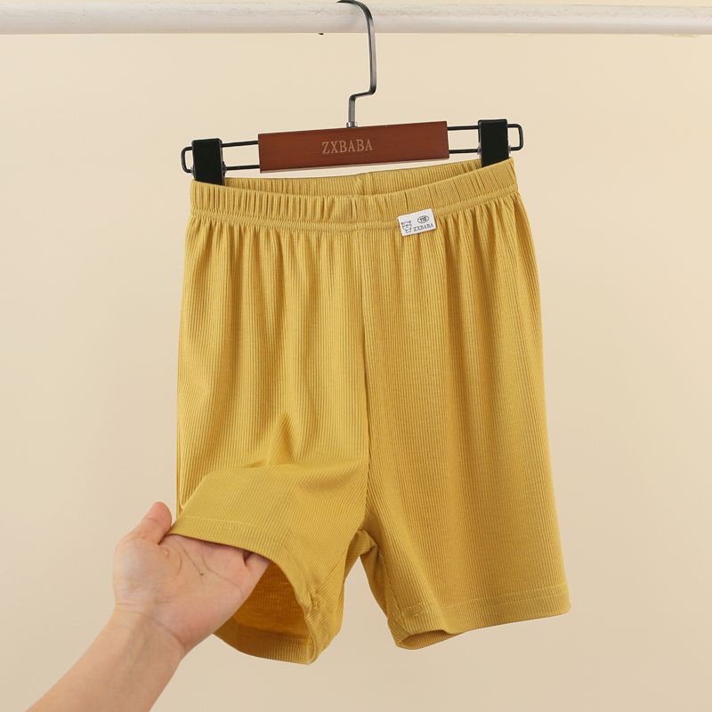 

Детские шорты из модала на резинке Летние домашние штаны для мальчиков Пижамные штаны Тонкие штаны с пентаграммой 100