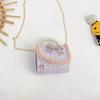 Kids Handheld Girls Shoulder Bag Cotton Linen Water Resistant Features Durable