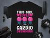 Funny Cardio Drumming Shirt: Workout Music Tee, Fitness Gift