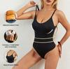 Φορμάκι Shapewear για Γυναίκες Shapewear Έλεγχος Κοιλιάς Φορμάκι Απαλό Σμιλευτής Σώματος Αμάνικο Αθλητικό Τοπ Συμπίεσης Φορμάκια