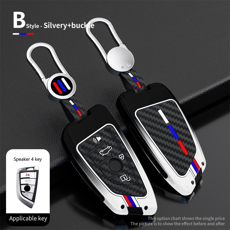 Car Key Case Cover Shell Fob for BMW X1 X3 X4 X5 F15 X6 F16 G30 7 Series G11 F48 F39 520 525 F30 118i 218i 320i  Accessories