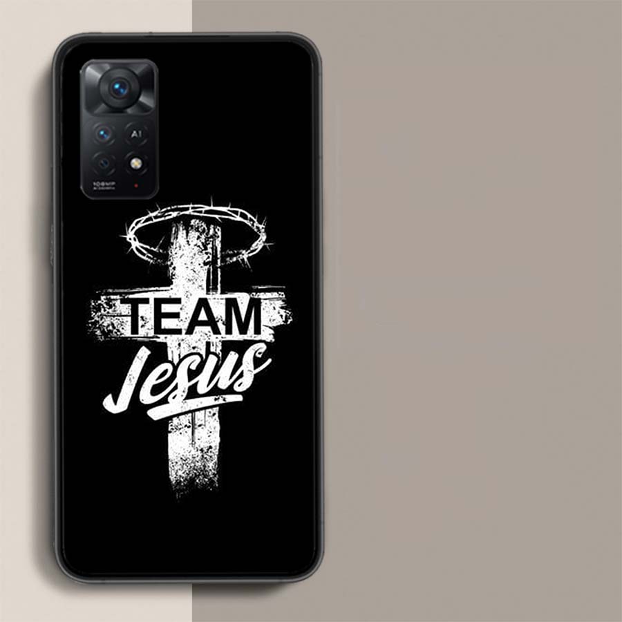 God Jesus Pray Phone Case For Redmi Note 14+ 13 Pro Plus 14C 13C 12C 12 10A 10C 10 9 8 9A 9C 9T 8A 7 Pro Xiaomi Capa Cover Cute