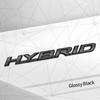 3D Auto Metal HYBRID Badge Car Rear Trunk Emblem Sticker LOGO Decor For Lexus RX450h ES300h IS300h LS500h NX300h Body Styling