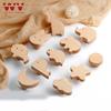 WV Animal Wooden Door Handles Wood Furniture Handles for Cabinets Dressers Drawers Door Knobs Kitchen Cupboard Wardrobe Pulls