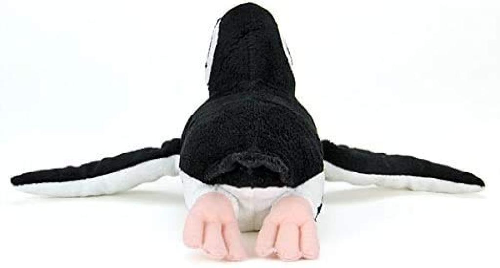 Carolata Humboldt Penguin Plush Toy (Swimming ParentGentle Touch) Realistic Penguin Animal Toy Doll Gift Present Birthday (Checked Twice)  Christmas