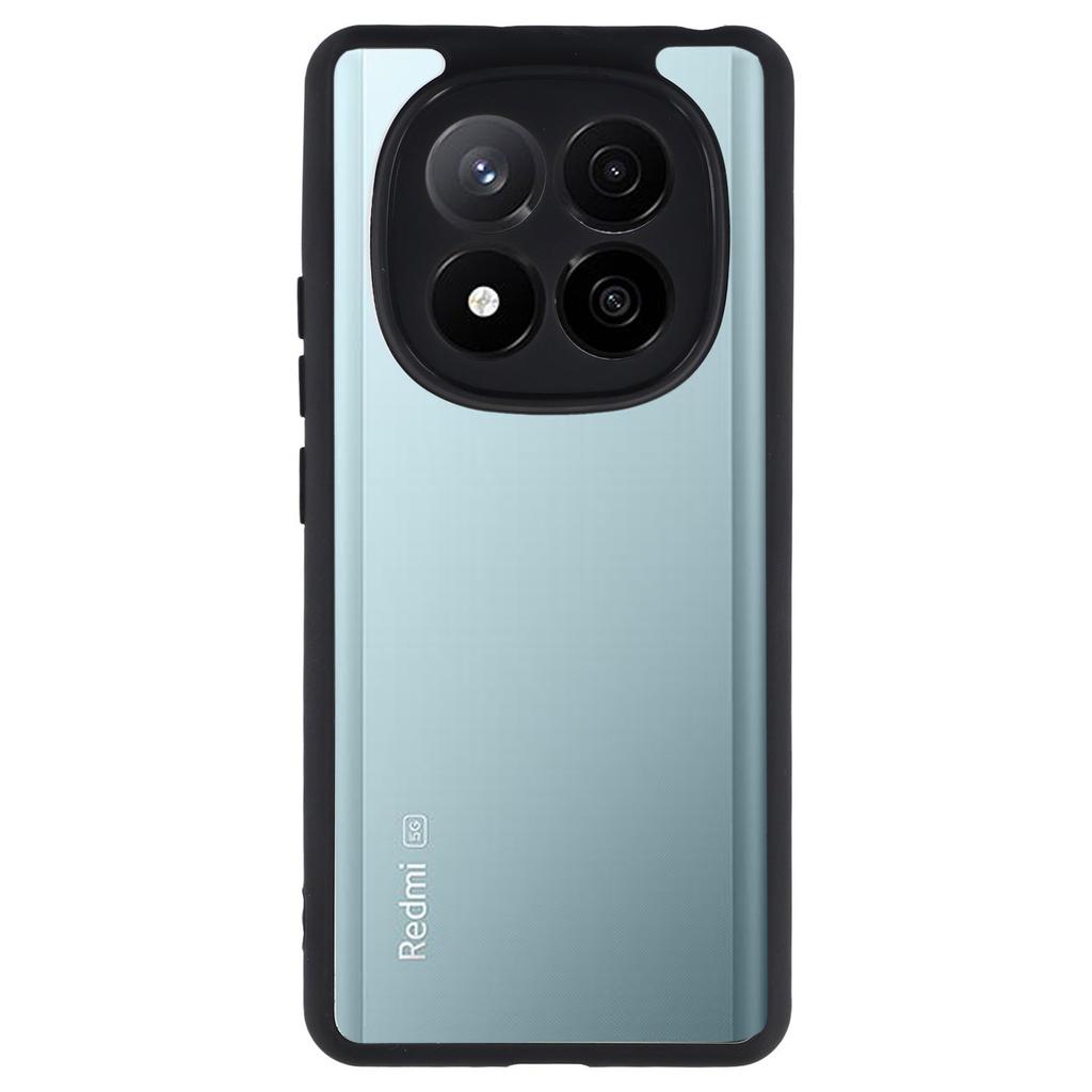 For Xiaomi Redmi Note 14 Pro+ 5G Phone Case TPU+Acrylic Clear Back Cover