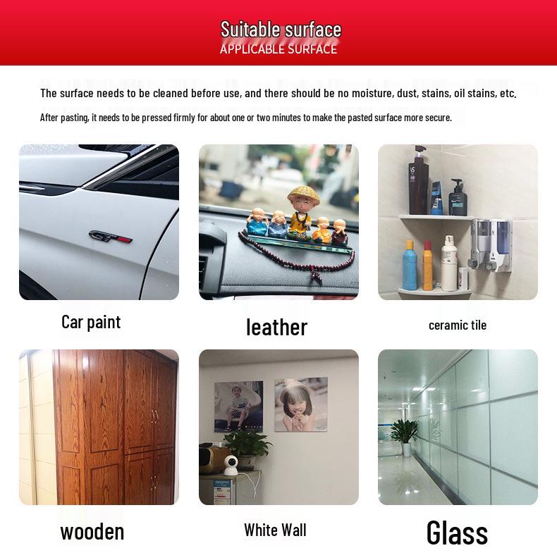 Klebeband-Haftverstärker für Autos: Zweiseitiger Primer, Starker Halt, 10 ml Klebebehandlungsmittel