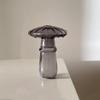 Glass Hydroponic Flower Pot Mushroom Shaped Flower Arrangement Container Mini Flower Vase  Home
