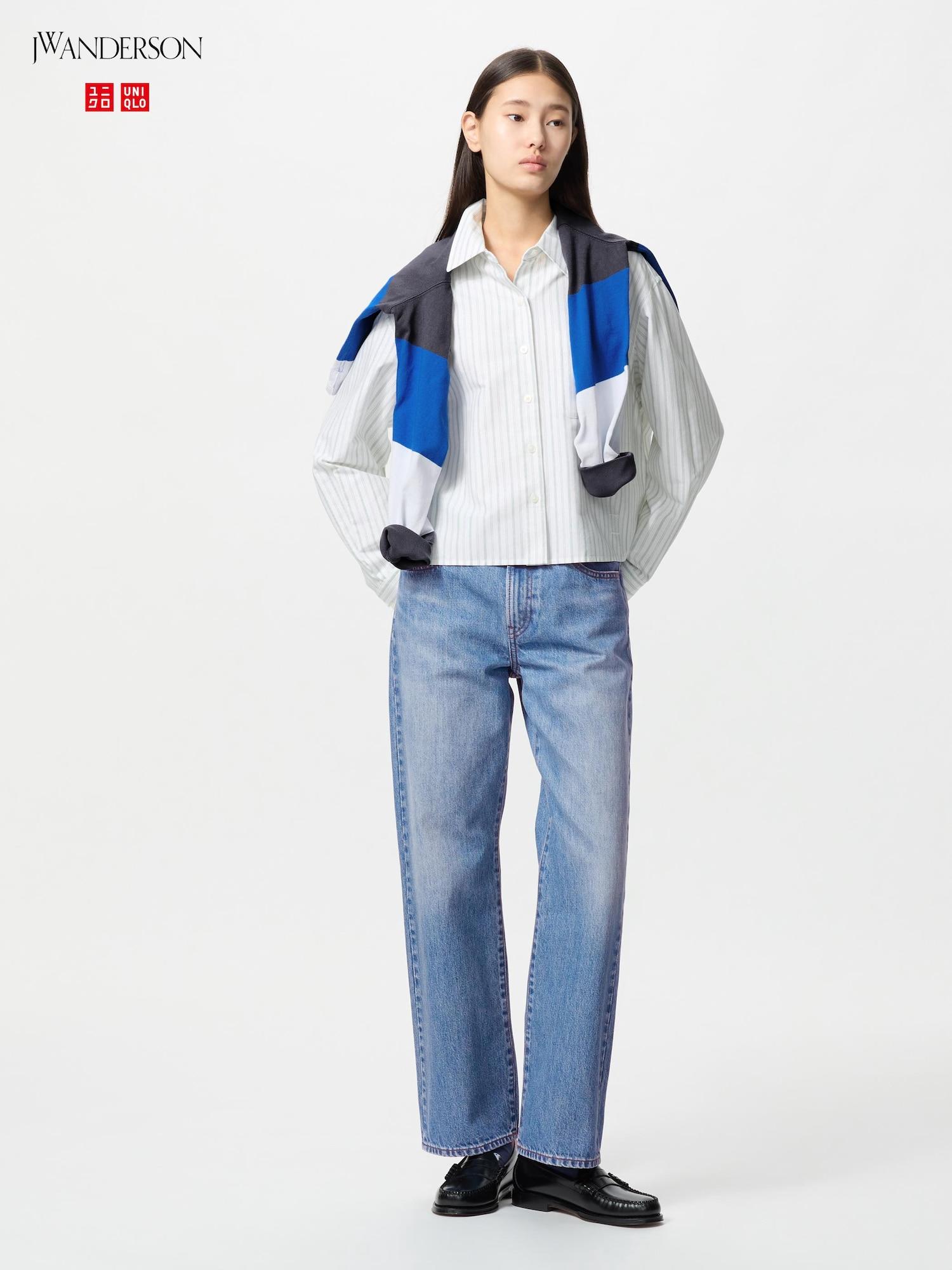 

Прямые джинсы Uniqlo Japan 65 BLUE/23