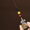 Chinese Style 12 Zodiac Keyring Brass Dragon Keychain Pig Lucky Bag Pendant  Bag Hanging