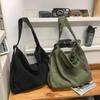 Crossbody Bag Women's Large Capacity Canvas Bag Student Class Commuter Shoulder Bag