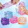 Clear Cube Squeeze Ball Maltose Texture Squishy Toy Novelty Gift Sensory Cube  Daily Venting