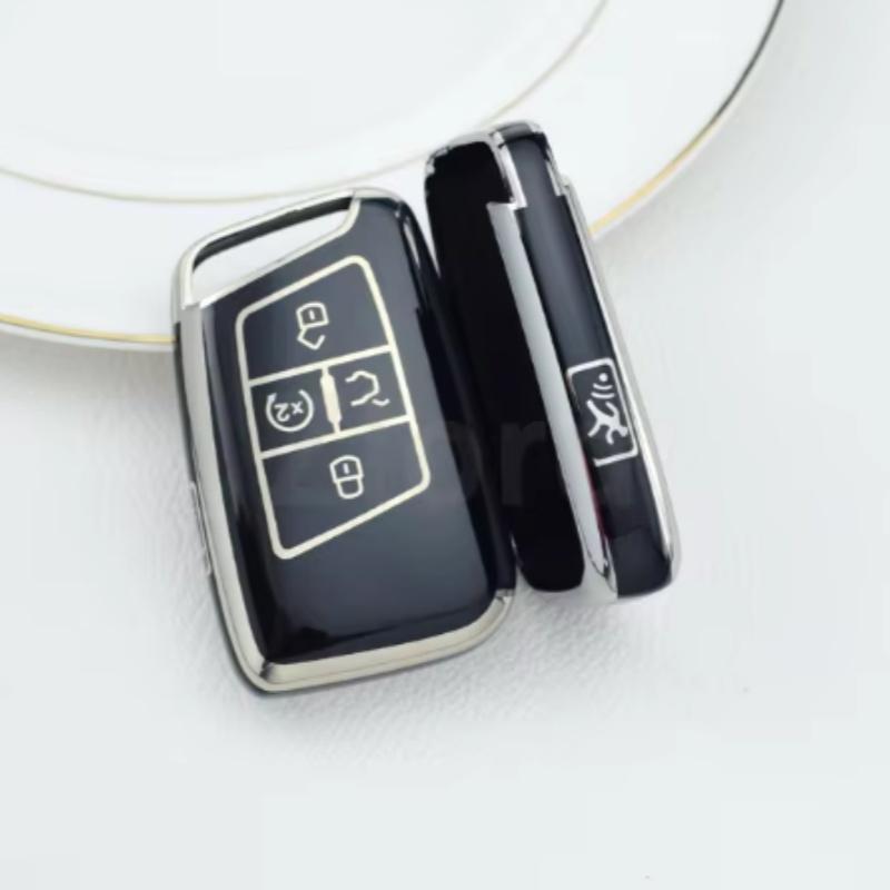 TPU Key Fob Cover Case for Volkswagen VW Atlas Golf Alltrack Atlas Jetta Passat Arteon iguan Smart 5 Buttons Key Fob Accessories