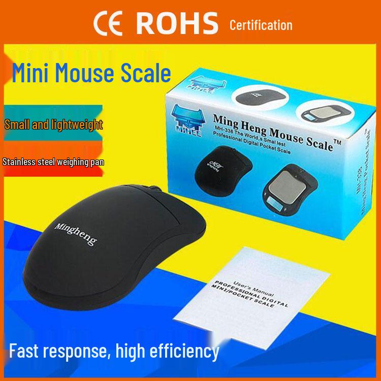 Mini 200g Elektronische Waage: Präzision 0,01 g für Schmuck, Tee, Gold und mehr