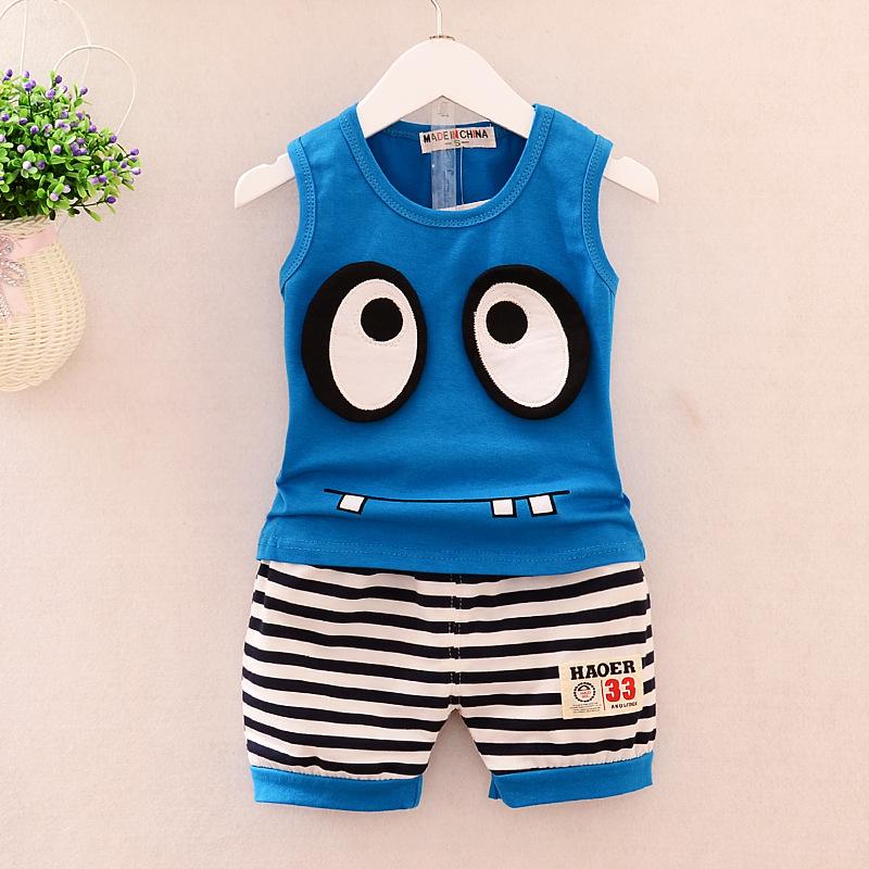 Korean-Style Summer Floral Vest & Shorts Set for Girls (0-4 Years)
