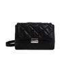 Rhombus embroidery thread small square bag women's 2026 autumn popular versatile fashion chain single shoulder messenger bag
