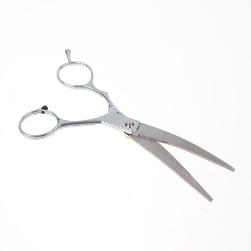 1Pcs Professional Trimming Scissors Bent Scissors Pet Grooming Scissors Dog Hair Tool Haircutting Pet Clippers