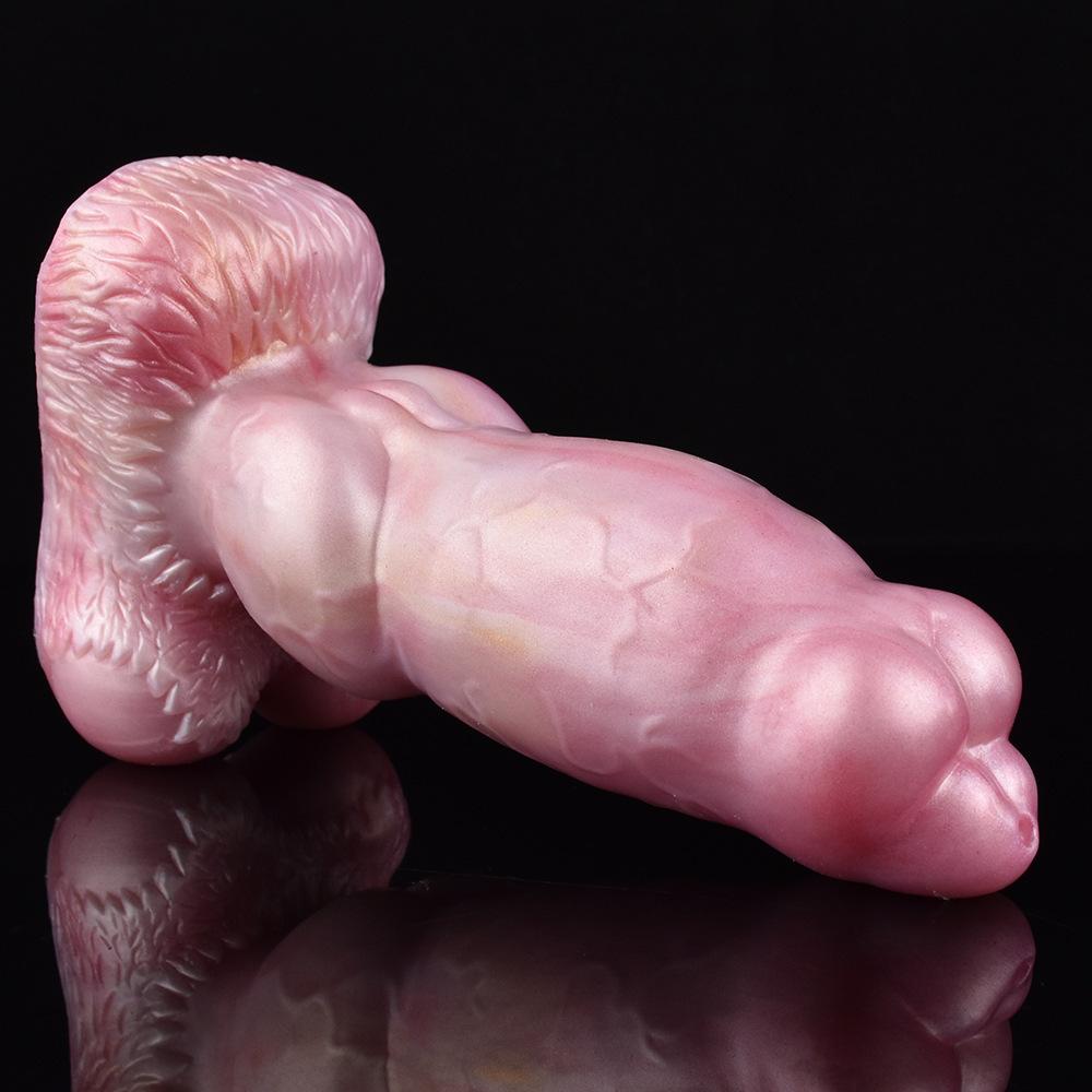 Měkký silikonový nafukovací anální kolík Anální dilatátor Ženský masturbátor Dildo Sexuální hračka Realistický penis Big Dick