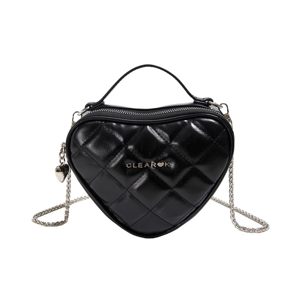 Love Bag New Fashion Chain Single Shoulder Crossbody Small Bag Portable Mouth Red Envelope