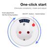 AC230V EU Plug Countdown Timer Socket 12/24Hours Timer Switch Charging Plug Timing Control Outlet for Household Lighting