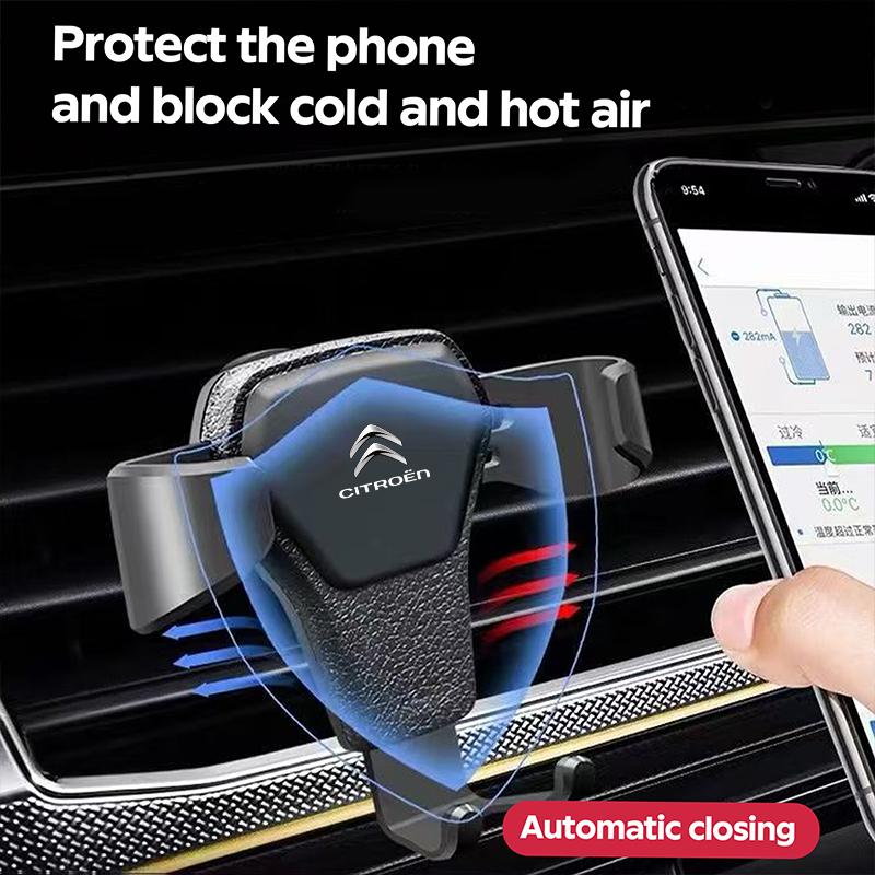 OAUH2 Car Phone Brace Mount Auto Air Vent Handset Holder For Citroen C4 CACTUS Picasso Aircross C3 C5 C-ELYSEE C1 C2 C4L VTS C6 C8 DS