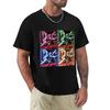Hanoi Rocks Collage Tshirt Casual Loose Short Sleeve Tee For Unisex