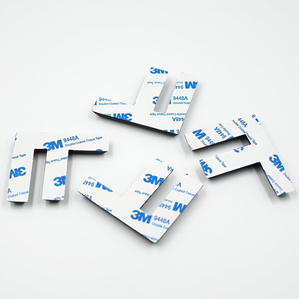 FIRN Snowboard-Deckpads, rutschfeste Stomp Pads mit Logo, 4er-Set, EVA, DP650401