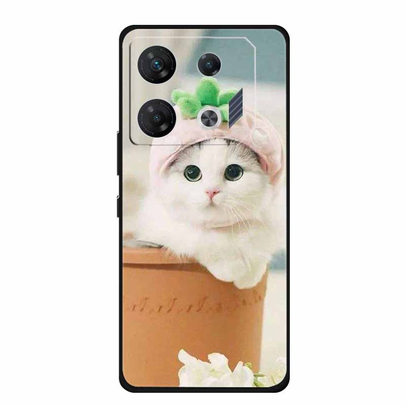 For Infinix GT 10 Pro Case Animals Soft TPU Silicone Phone Cases for Infinix GT10 Pro X6739 Back Cover Shockproof Wolf New Coque