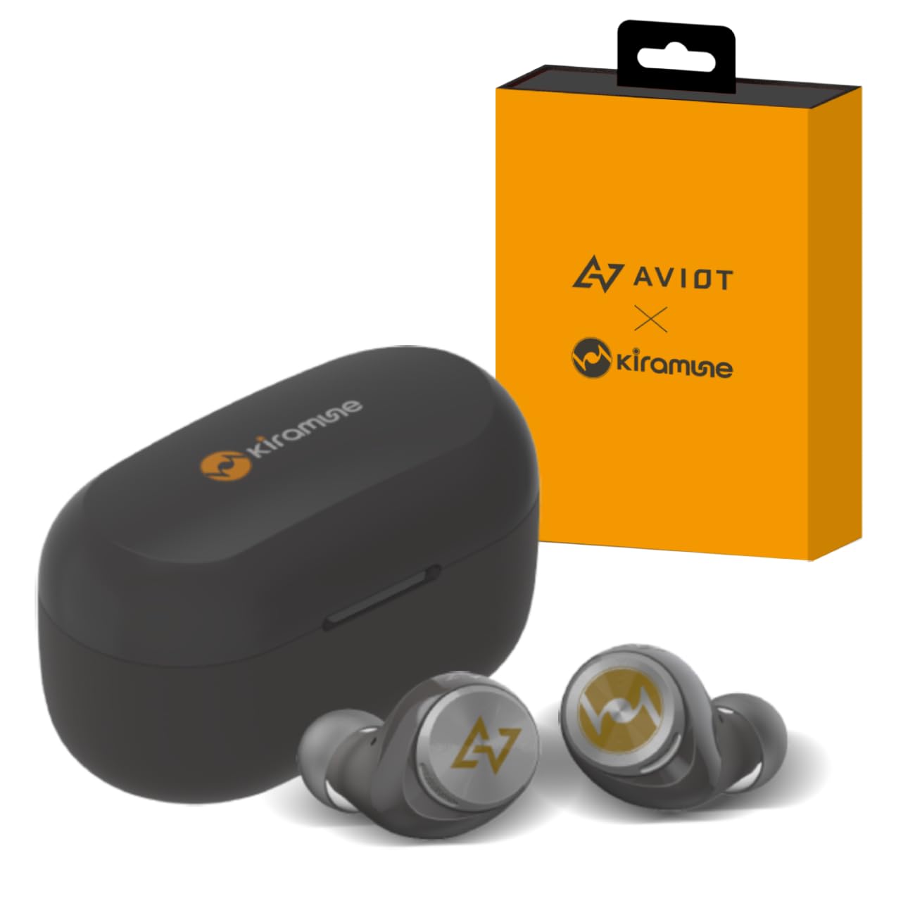 

Беспроводные наушники AVIOT Модель-коллаборация с Kiramune 39 специальных случайных голосов, включая Хироси Камия и Дайсукэ Намикаву Специальный дизайн