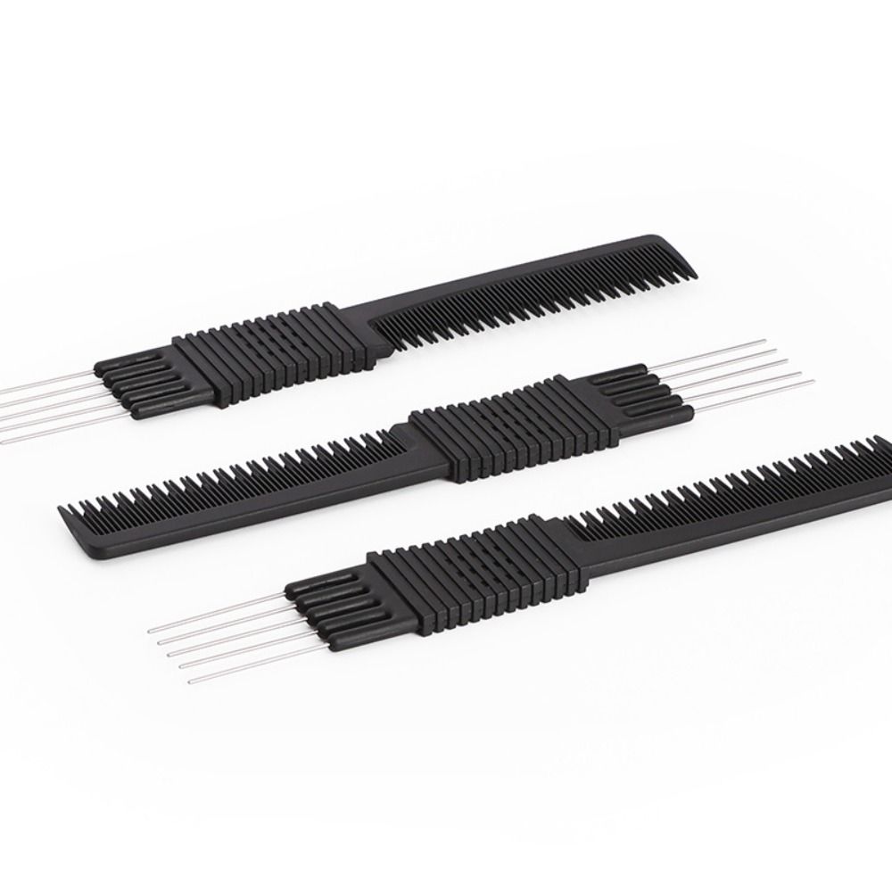 Anti-slip Pointed Tail Comb Anti-Static Five Teeth Hair Comb Pro Hairdressing Combs