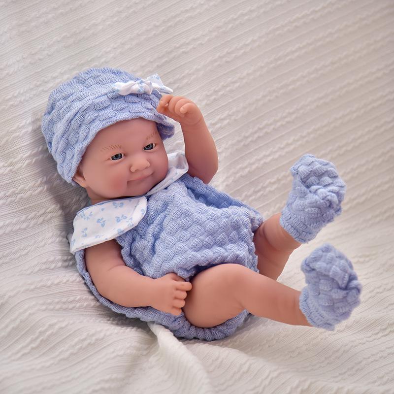 

35 см моющаяся реалистичная мягкая расписанная вручную кукла-реборн для детей, сопровождающая игровую куклу Boy