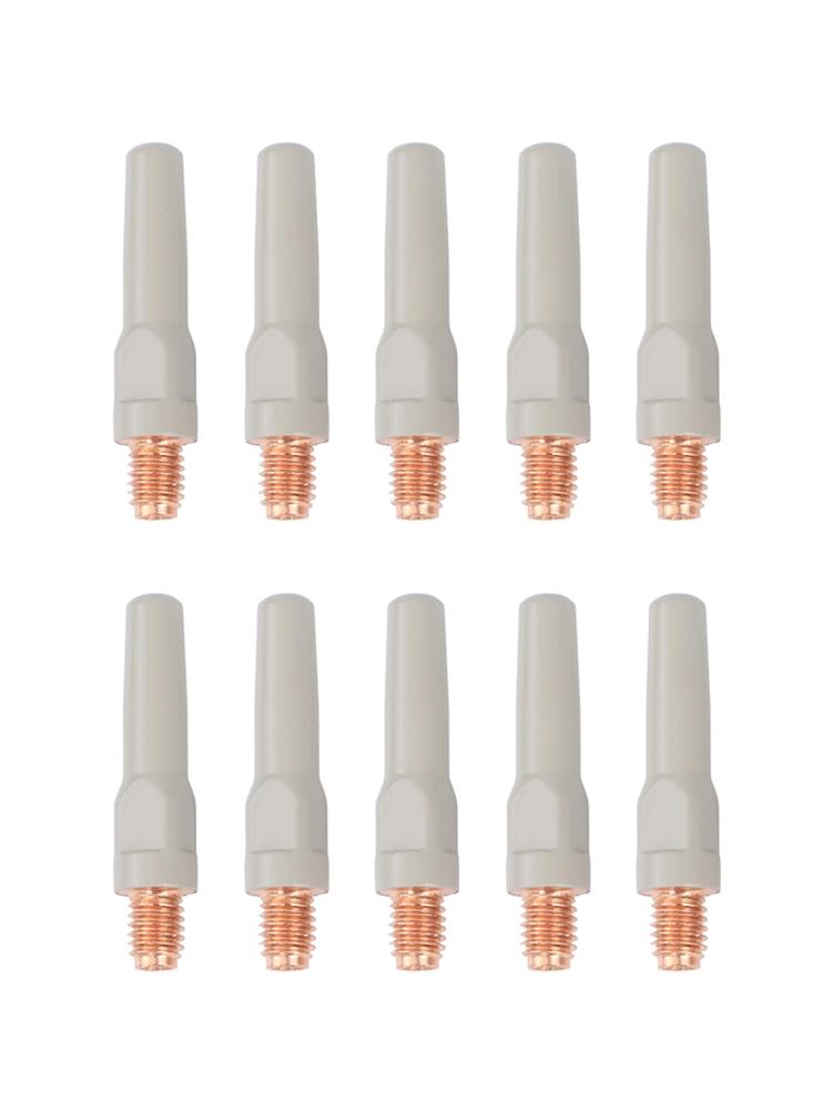 10 NonStick Coating Welding Tips Compatible with For 15AK For MIG Torch