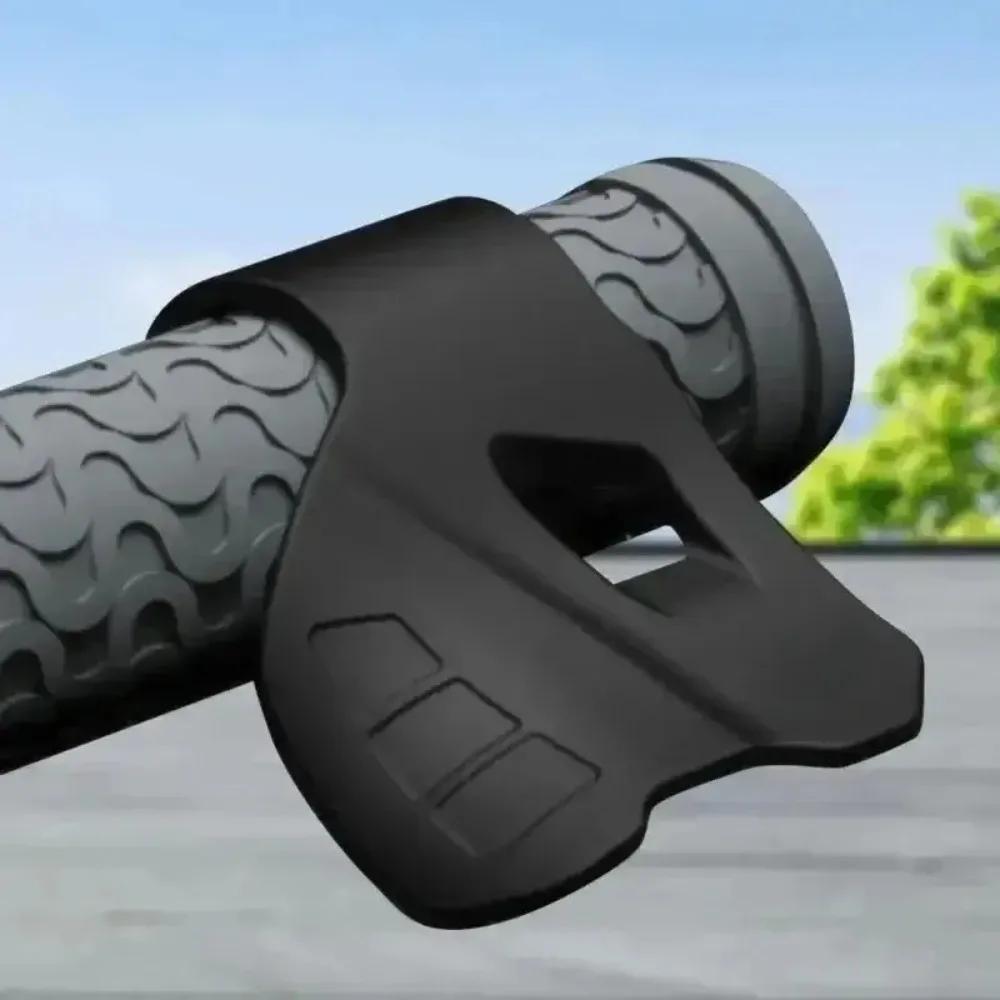1pc Universal Silicone Motorcycle Throttle Grip Grip Cruise Control Handlebar Armrest Acceleration Locking Handle