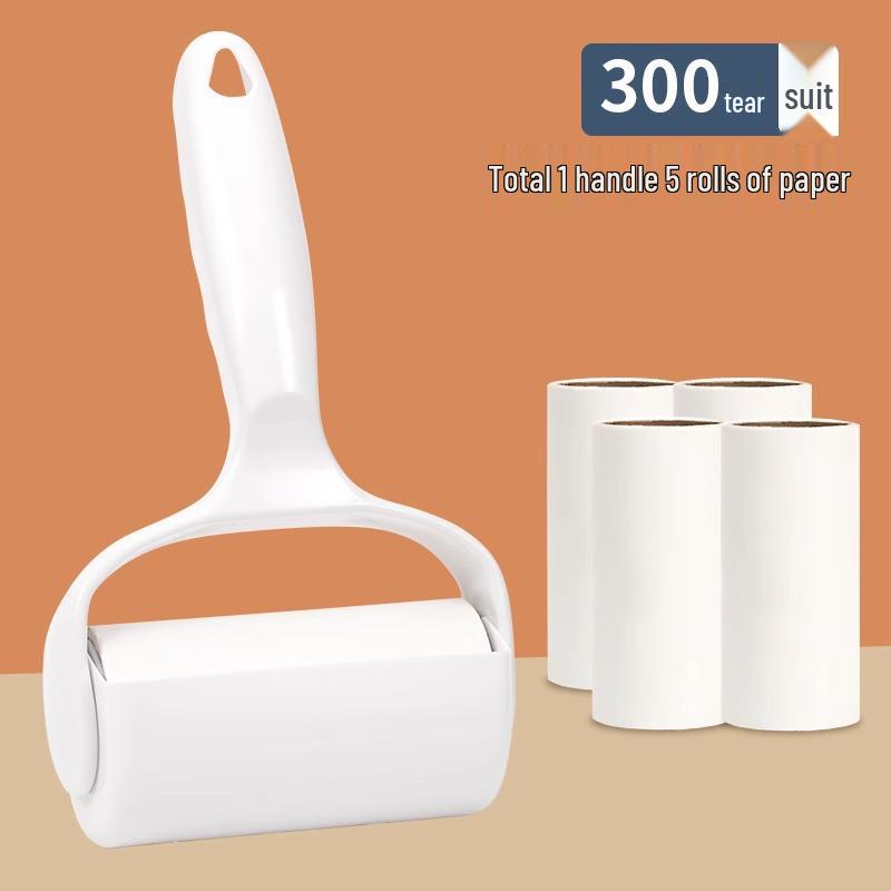 Tierhaarentferner Fusselrolle mit nachfüllbaren abreißbaren Blättern