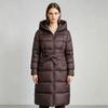 New products in winter are in stock, comfortable and warm, solid color, medium and long, super thick hooded strap cotton jacket.