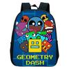 Spiel Geometry Dash Rucksack Kinder Kindergarten Tasche Mädchen Lustig Cartoon Schultasche Vorschule Jungen Rucksack Jungen Softback Schultaschen