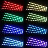 Universal Car RGB Ambient Lights LED Strip Interior Atmosphere Lamp 8 Colors Decorative Music APP Control Automobile Accessories