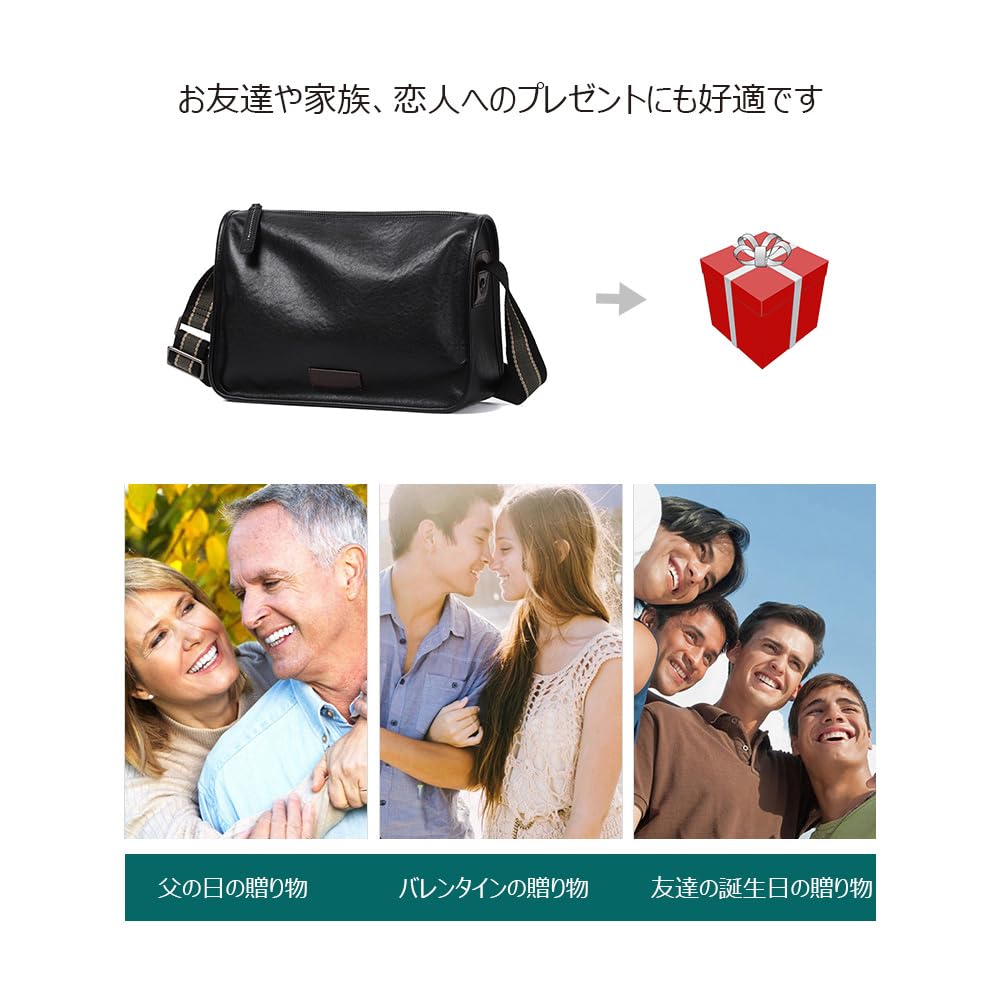 Bolsa de Ombro Única em Couro de Vaca Natural Tingido Estilo Antigo Whatna para Homens, Bolsa Transversal, Bolsa de Peito, Bolsa de Mão, Bolsa de Festa, Cabe iPad 10.5, Casamento