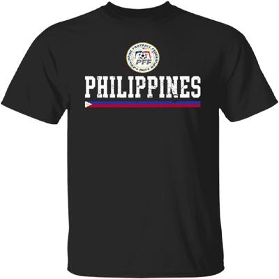 DayM Philippinen Fußballtrikot Team 2022 Welt Philippinische Fußballfans Erbe Expat Wurzeln Herren Damen T-Shirt, Schwarz, Mittel