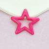 10xFashionable Hollowed Out Star Charm DIY Necklace Earrings Pendant Jewellery Finding Accessory for Jewelry Keychain