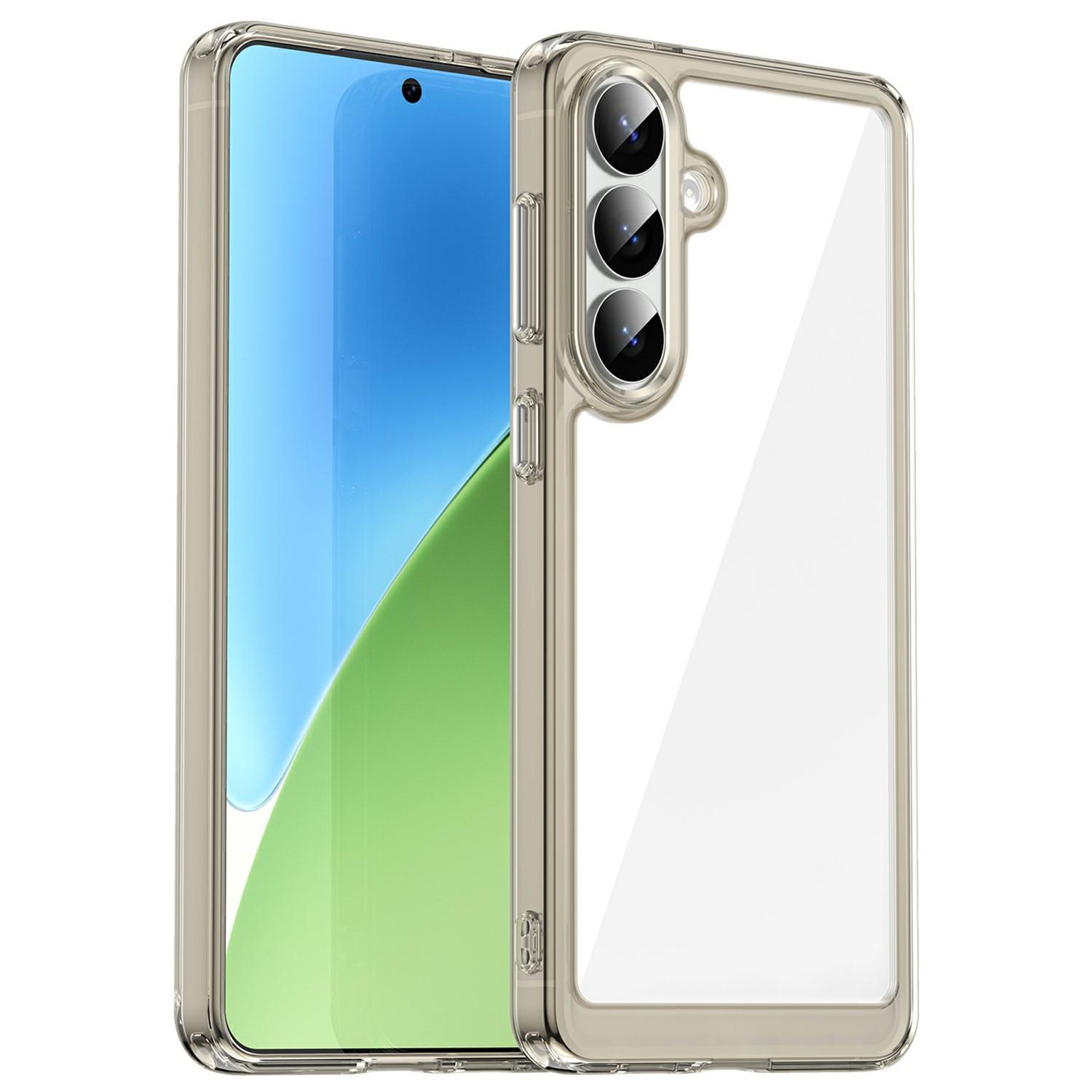 For Samsung Galaxy S26+ Case TPU + Acrylic Protective Clear Phone Cover